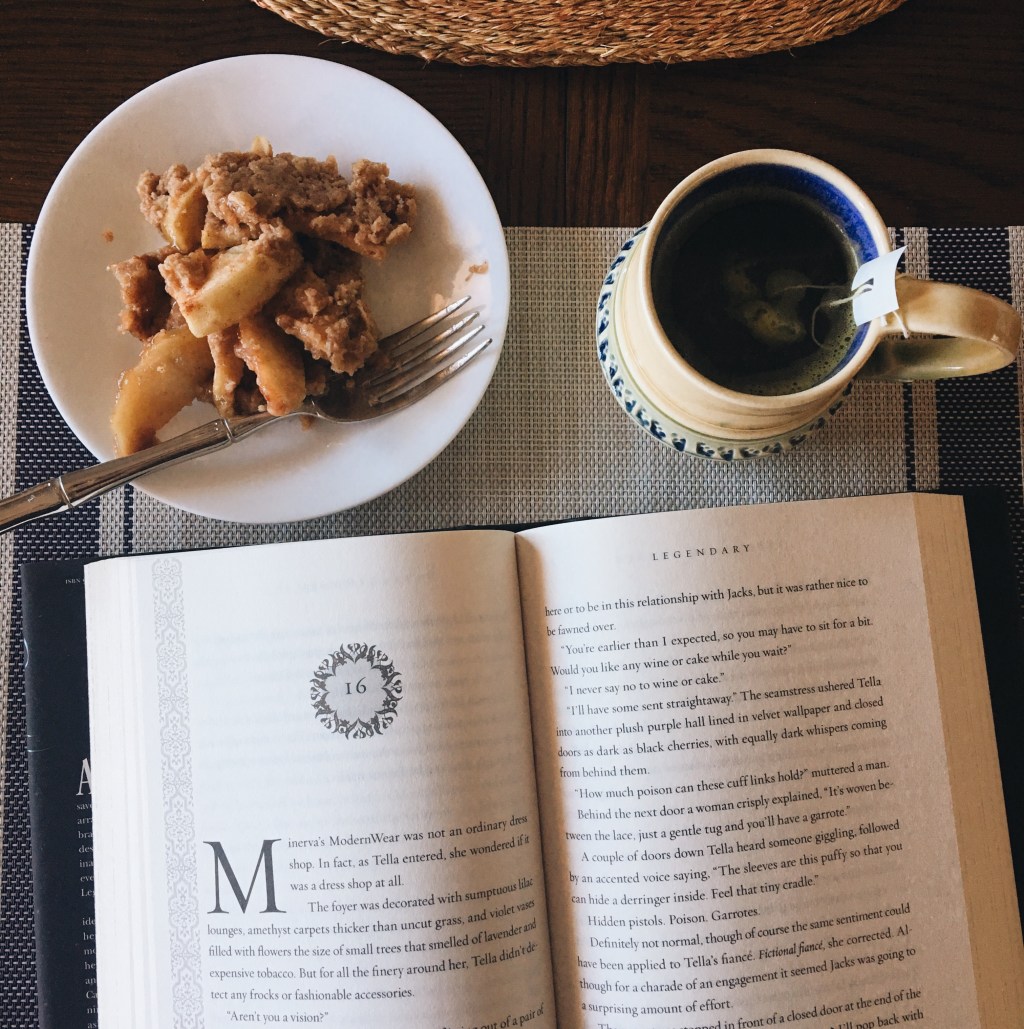 Literary Lunch – Gluten Free Apple&nbsp;Crumble