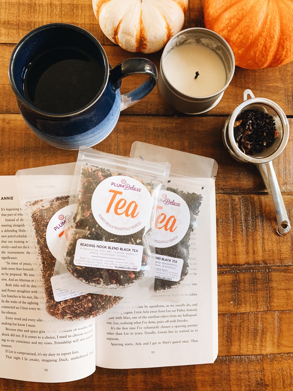 Reading Break // Plum Deluxe&nbsp;Tea