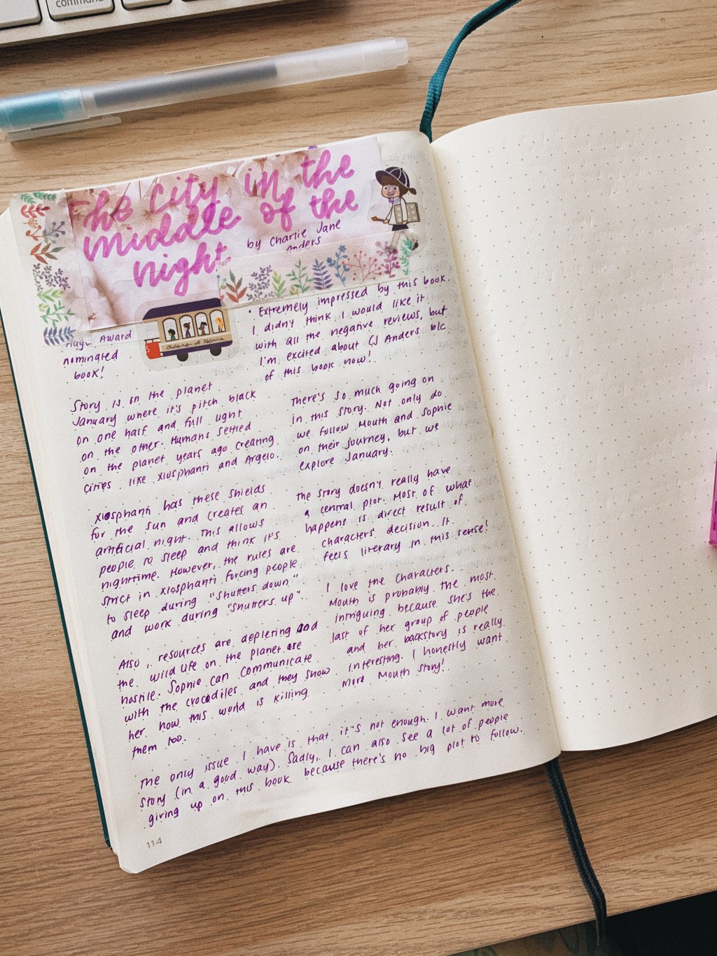 My Reading Journal and How I Write&nbsp;Reviews