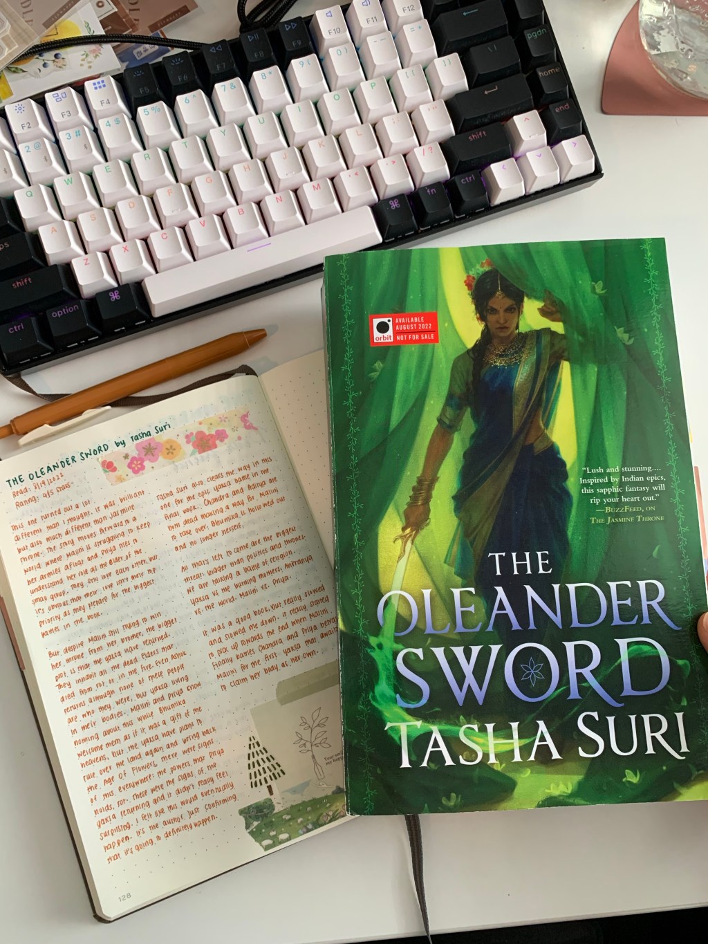 The Oleander Sword by Tasha Suri // Book Review